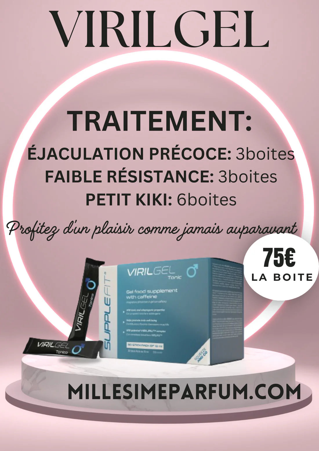 VIRILGEL : Boosteur de Virilité et d'Énergie Masculine