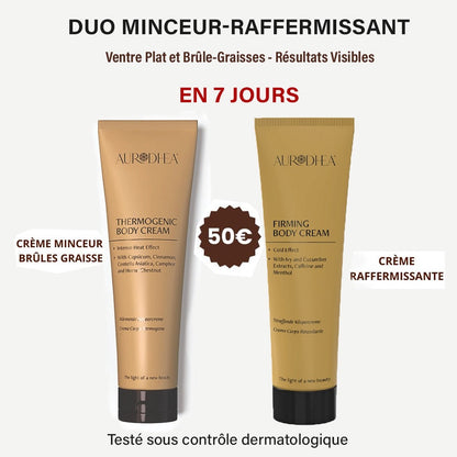 DUO MINCEUR VENTRE PLAT: EFFET BRULE GRAISSE RAPIDE EN 7 JOURS - Main Product Image