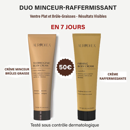 DUO MINCEUR VENTRE PLAT: EFFET BRULE GRAISSE RAPIDE EN 7 JOURS - Main Product Image