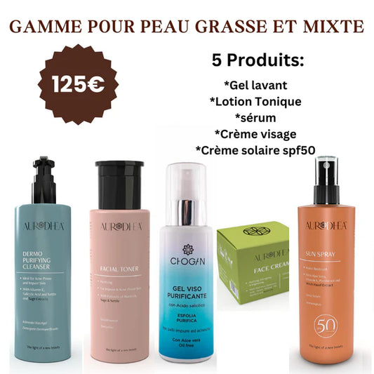 GAMME CHOGAN POUR PEAU GRASSE ET MIXTE