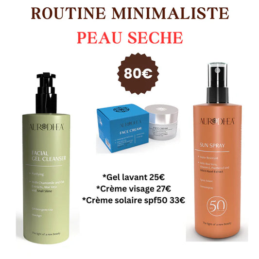 GAMME CHOGAN ROUTINE MINIMALISTE PEAU SECHE