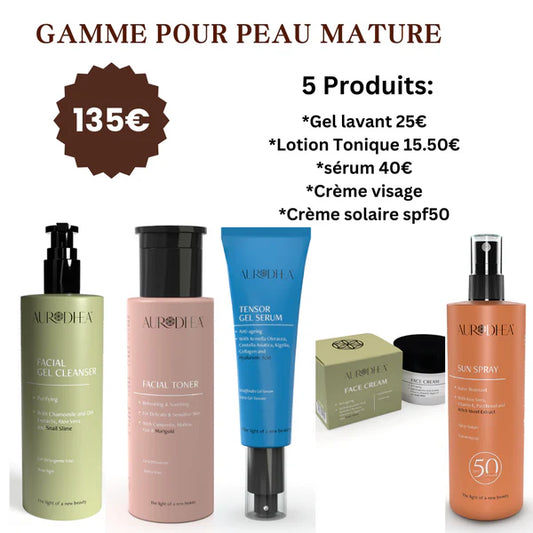 GAMME CHOGAN POUR PEAU MATURE