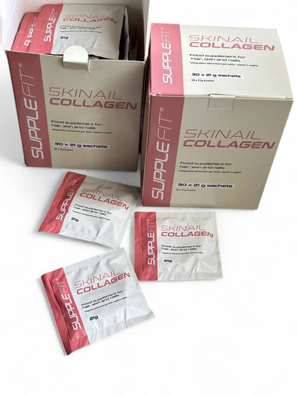 Complément alimentaire Skinail Collagène pour une peau lisse, des cheveux forts et des ongles solides